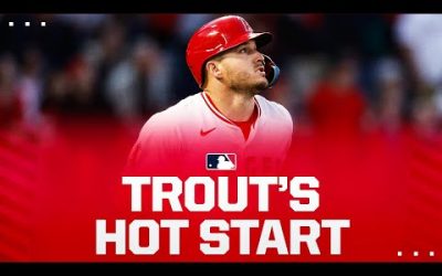 Highlights from Mike Trout’s HOT start to 2024 (7 homers already!)