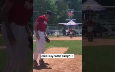 Imagine sitting in class all day and then having to face Zach Edey after? 😅(🎥: PrepBaseballON/X)