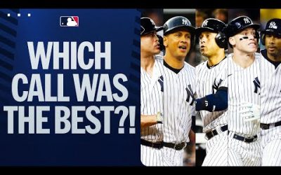 John Sterling’s ICONIC home run calls for the Yankees! (Bernie/Jeter ➡️ Judge/Stanton & MUCH MORE!)