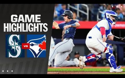 Mariners vs. Blue Jays Game Highlights (4/10/24) | MLB Highlights