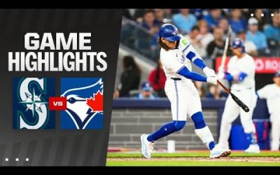 Mariners vs. Blue Jays Game Highlights (4/9/24) | MLB Highlights