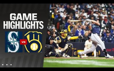 Mariners vs. Brewers Game Highlights (4/5/24) | MLB Highlights