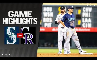 Mariners vs. Rockies Game Two Highlights (4/21/24) | MLB Highlights