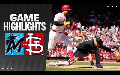 Marlins vs. Cardinals Game Highlights (4/6/24) | MLB Highlights