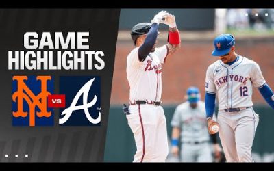 Mets vs. Braves Game Highlights (4/11/24) | MLB Highlights