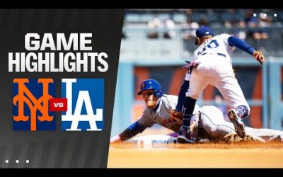 Mets vs. Dodgers Game Highlights (4/21/24) | MLB Highlights