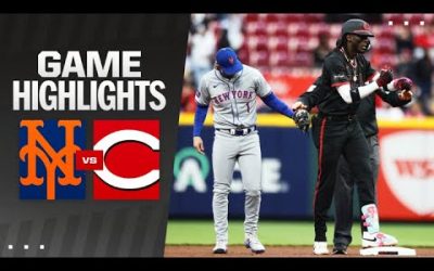 Mets vs. Reds Game Highlights (4/5/24) | MLB Highlights