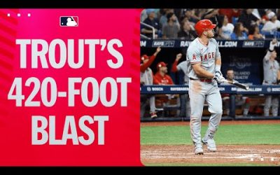 Mike Trout’s quick start continues with his 7th home run of 2024!