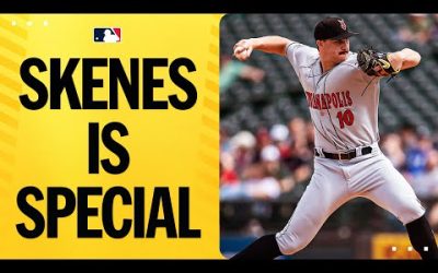 MLB #3 prospect Paul Skenes is DOMINATING at Triple-A!