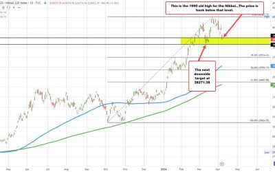 Nikkei 225 down over 2.4% on the day