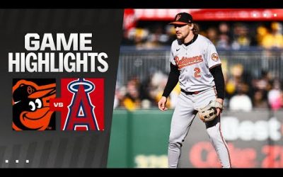 Orioles vs. Angels Game Highlights (4/24/24) | MLB Highlights