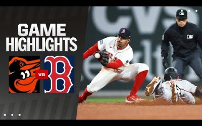 Orioles vs. Red Sox Game Highlights (4/11/24) | MLB Highlights