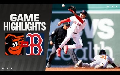 Orioles vs. Red Sox Game Highlights (4/9/24) | MLB Highlights