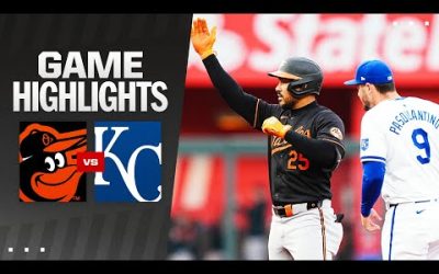 Orioles vs. Royals Game Highlights (4/20/24) | MLB Highlights