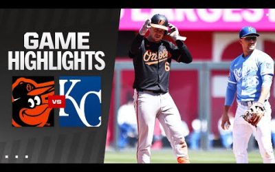 Orioles vs. Royals Game Highlights (4/21/24) | MLB Highlights