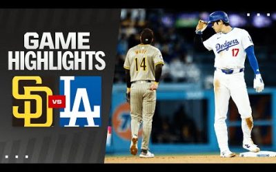 Padres vs. Dodgers Game Highlights (4/13/24) | MLB Highlights