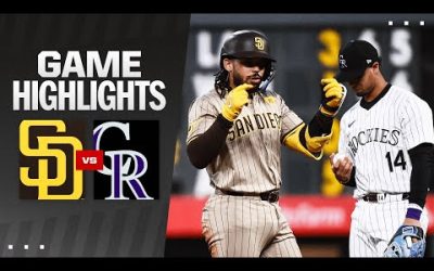 Padres vs. Rockies Game Highlights (4/23/24) | MLB Highlights