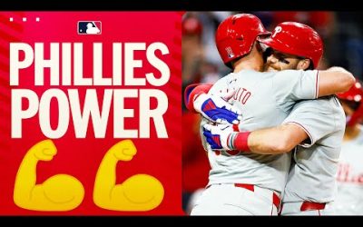 Phillies clobber FIVE HR in BIG blowout win vs. the Padres (Back-to-back, Harper & a SchwarBOMB!) 💣