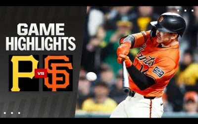 Pirates vs. Giants Game Highlights (4/26/24) | MLB Highlights