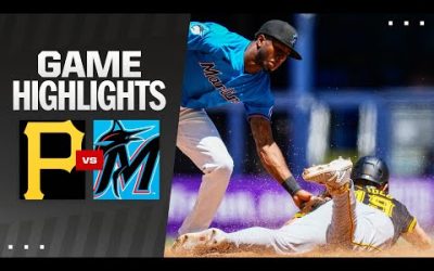 Pirates vs. Marlins Game Highlights (3/31/24) | MLB Highlights