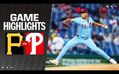 Pirates vs. Phillies Game Highlights (4/11/24) | MLB Highlights