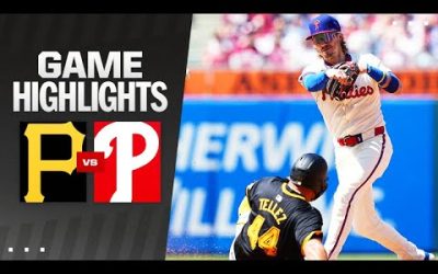 Pirates vs. Phillies Game Highlights (4/14/24) | MLB Highlights