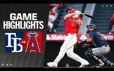 Rays vs. Angels Game Highlights (4/9/24) | MLB Highlights