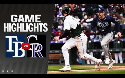 Rays vs. Rockies Game Highlights (4/6/24) | MLB Highlights