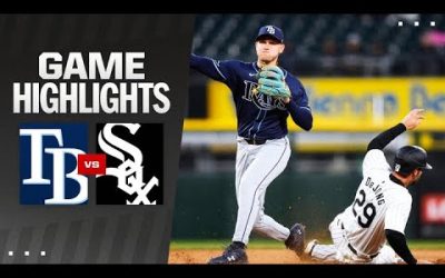 Rays vs. White Sox Game Highlights (4/26/24) | MLB Highlights