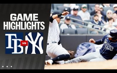 Rays vs. Yankees Game Highlights (4/20/24) | MLB Highlights