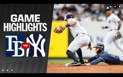 Rays vs. Yankees Game Highlights (4/21/24) | MLB Highlights