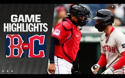 Red Sox vs. Guardians Game Highlights (4/24/24) | MLB Highlights