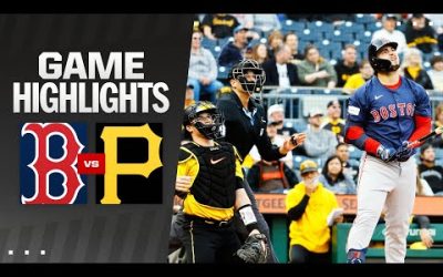 Red Sox vs. Pirates Game Highlights (4/19/24) | MLB Highlights