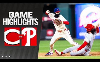 Reds vs. Phillies Game Highlights (4/3/24) | MLB Highlights