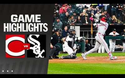 Reds vs. White Sox Game Highlights (4/12/24) | MLB Highlights