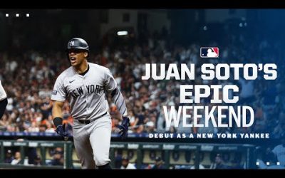 Relive Juan Soto’s Yankees debut weekend!