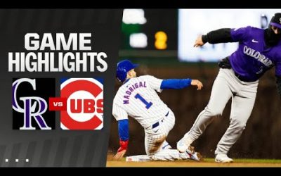 Rockies vs. Cubs Game Highlights (4/2/24) | MLB Highlights