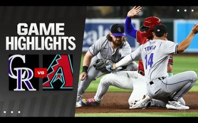 Rockies vs. D-backs Game Highlights (3/31/24) | MLB Highlights