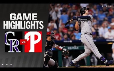 Rockies vs. Phillies Game Highlights (4/15/24) | MLB Highlights