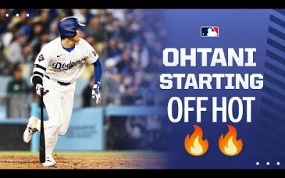 Shohei Ohtani off to a HOT start in 2024! 🔥🔥 (long home runs, milestone hits, and MORE) | 大谷翔平ハイライト