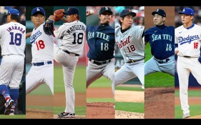 SHOTA! YAMAMOTO! KURODA! DICE-K! The tradition of Japanese-born pitchers that wear number 18 in MLB!