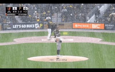 Snow baseball in Pittsburgh! ❄️