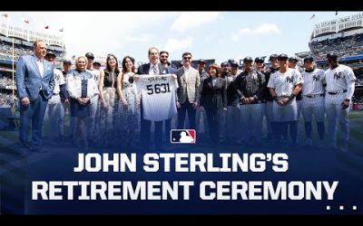 The entirety of John Sterling’s retirement ceremony!