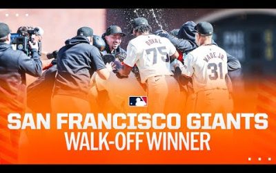 The Giants WALK-OFF WINNER 🤯