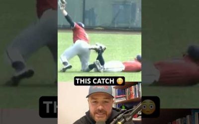 They combined for a wild catch, a breakdown #baseball #catch #dive #highlight #topplays