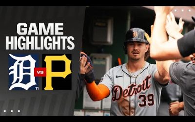 Tigers vs. Pirates Game Highlights (4/9/24) | MLB Highlights