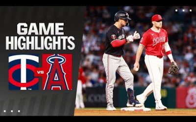 Twins vs. Angels Game Highlights (4/27/24) | MLB Highlights