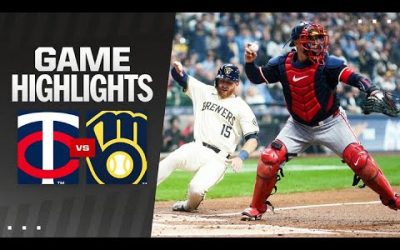 Twins vs. Brewers Game Highlights (4/2/24) | MLB Highlights