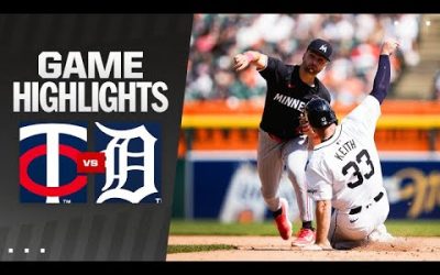 Twins vs. Tigers Game Highlights (4/14/24) | MLB Highlights