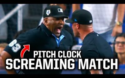 Umpire allows pitcher to warm up so manager gets upset, a breakdown